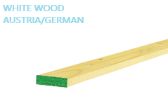 WHITEWOOD 1 x 4 x 13FT.